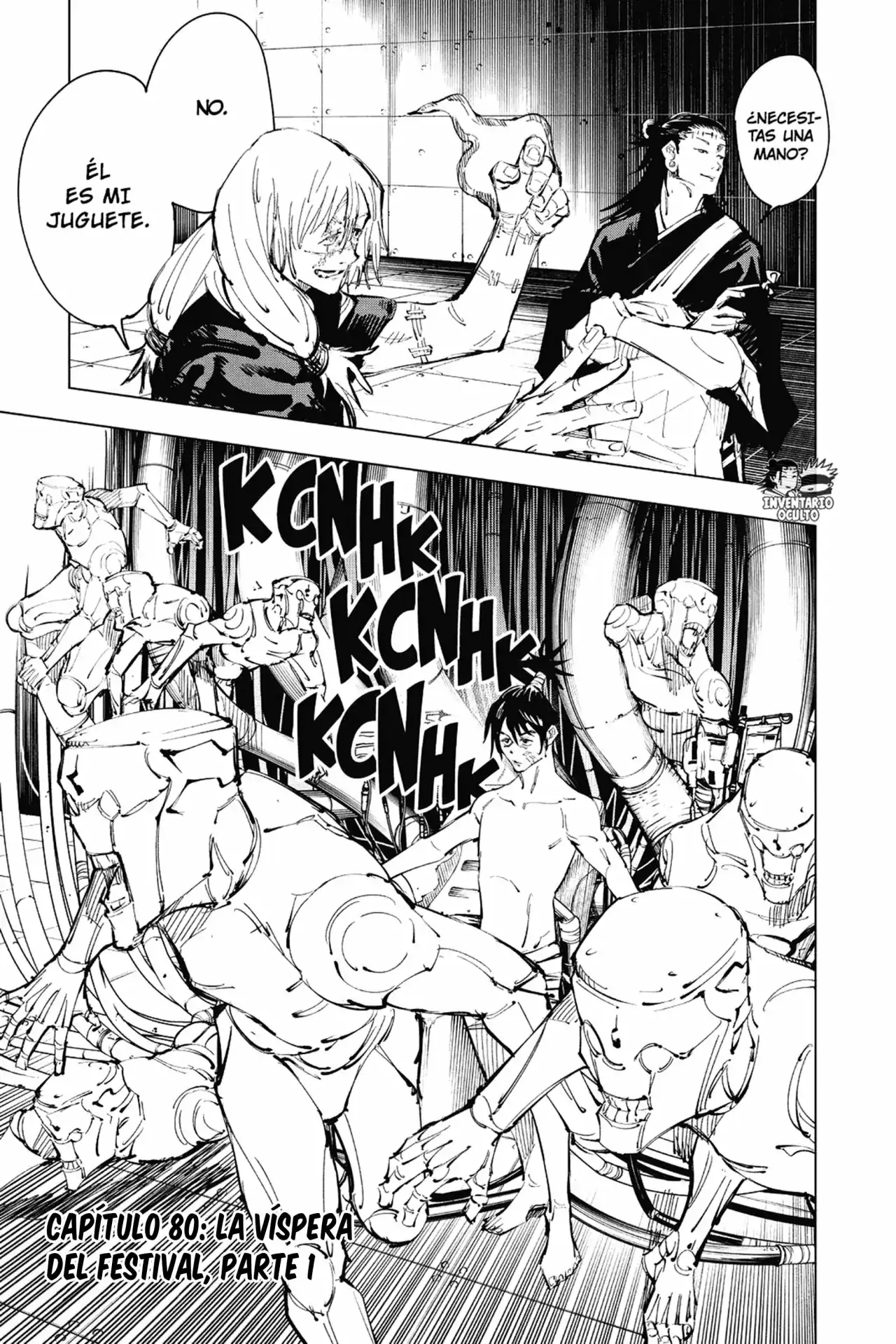 Página 8 — Jujutsu Kaisen Capítulo 80