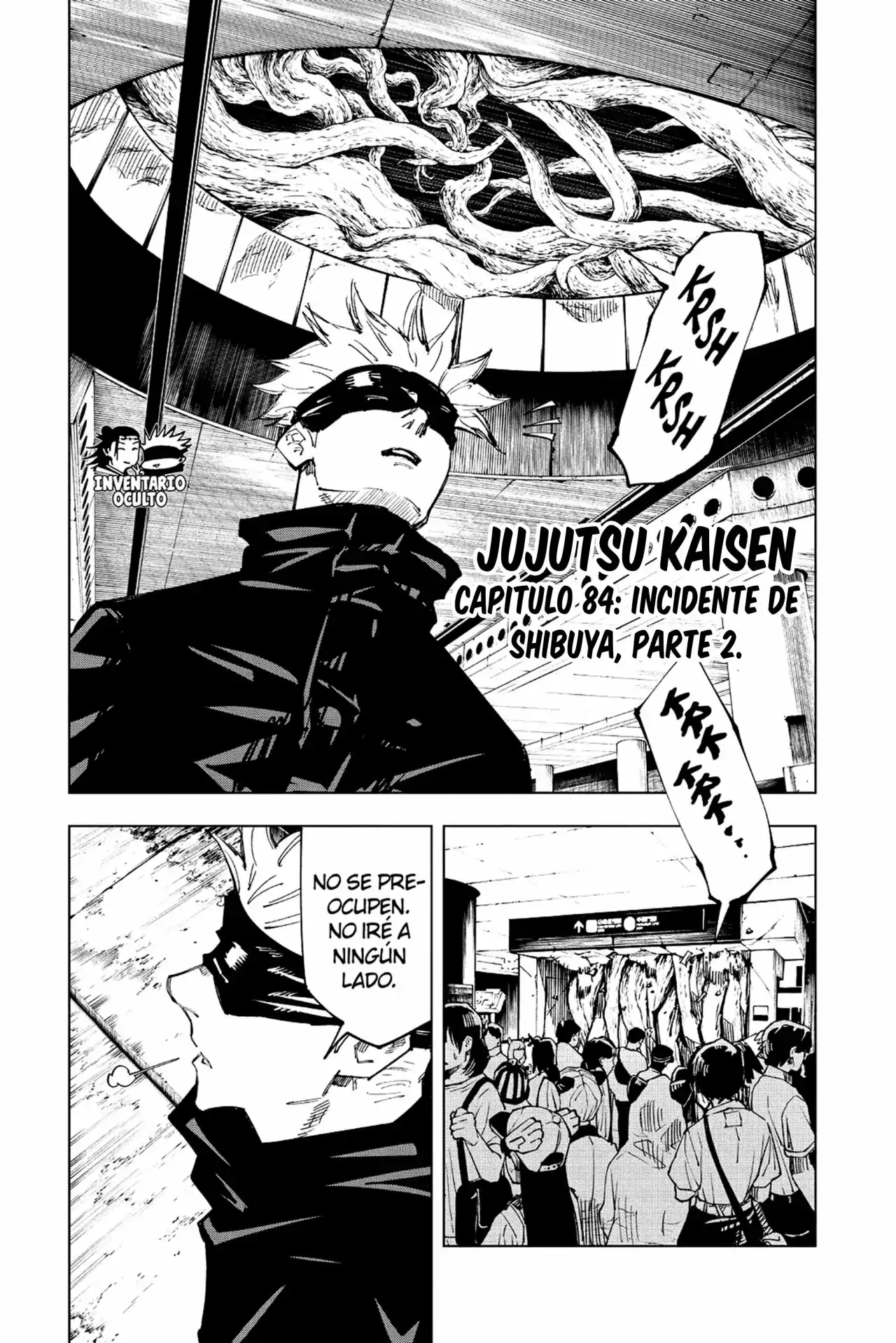 Página 2 — Jujutsu Kaisen Capítulo 84