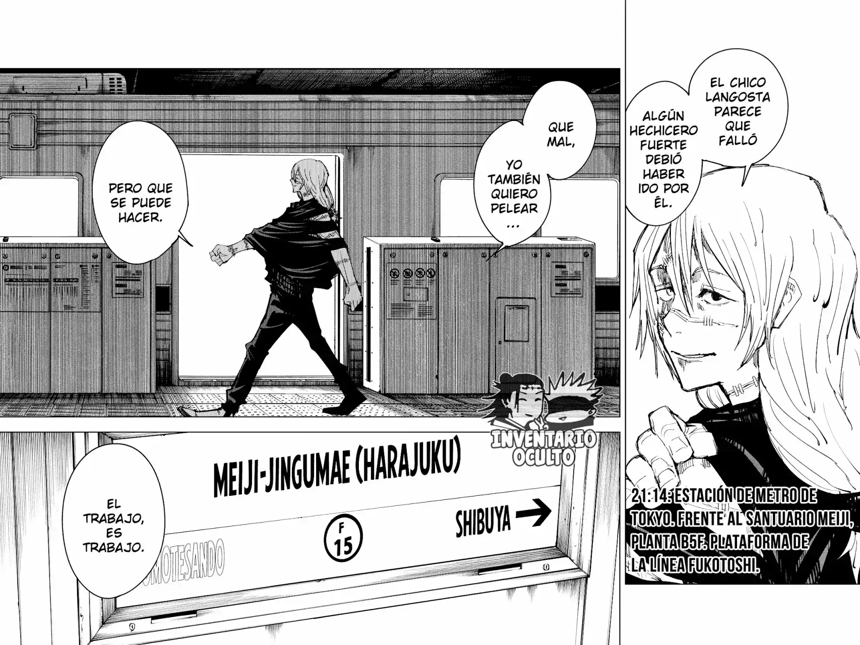 Página 18 — Jujutsu Kaisen Capítulo 87