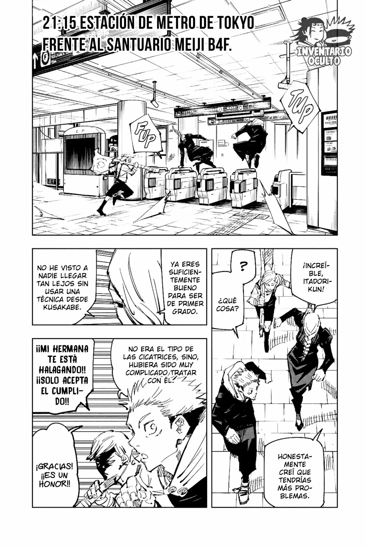 Página 8 — Jujutsu Kaisen Capítulo 88