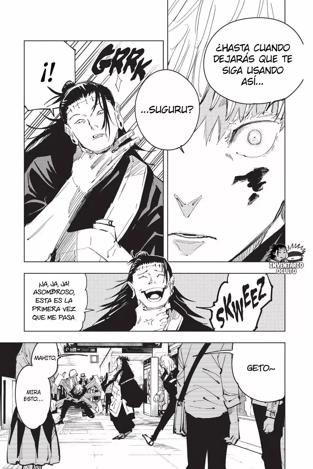 Página 3 — Jujutsu Kaisen Capítulo 91