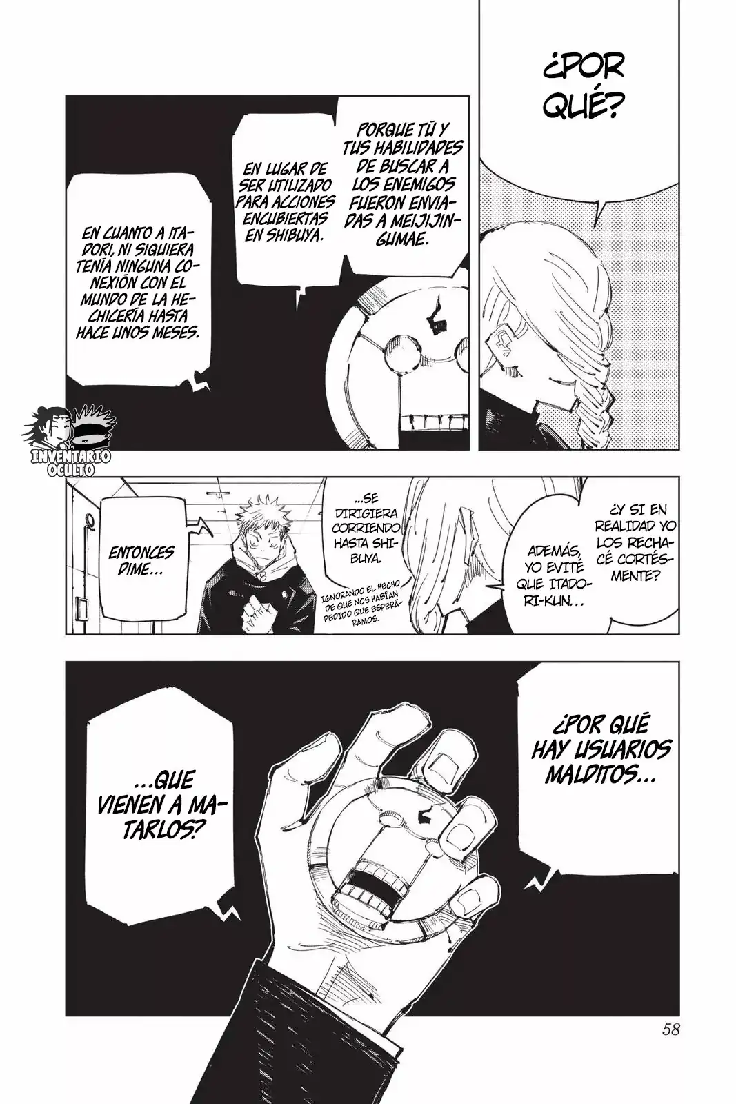 Página 8 — Jujutsu Kaisen Capítulo 91