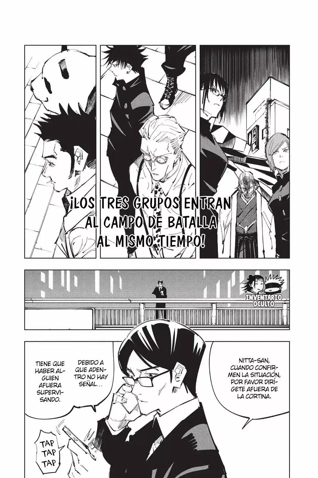 Página 3 — Jujutsu Kaisen Capítulo 92