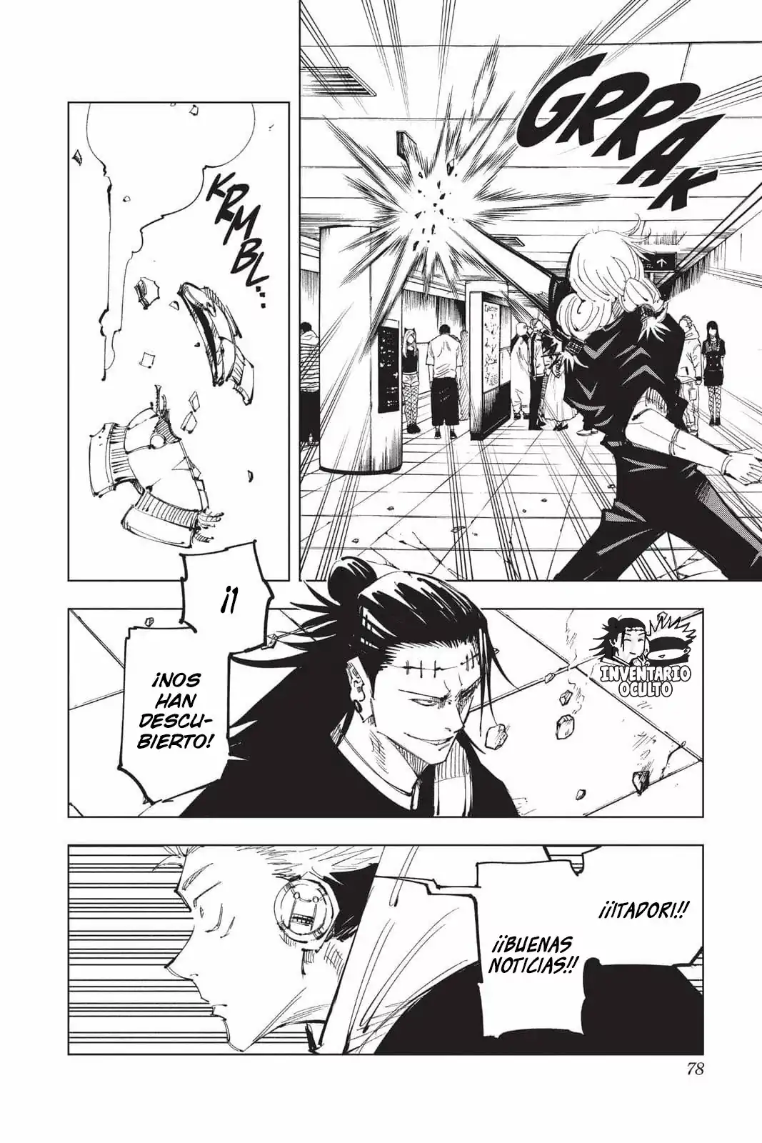 Página 8 — Jujutsu Kaisen Capítulo 92
