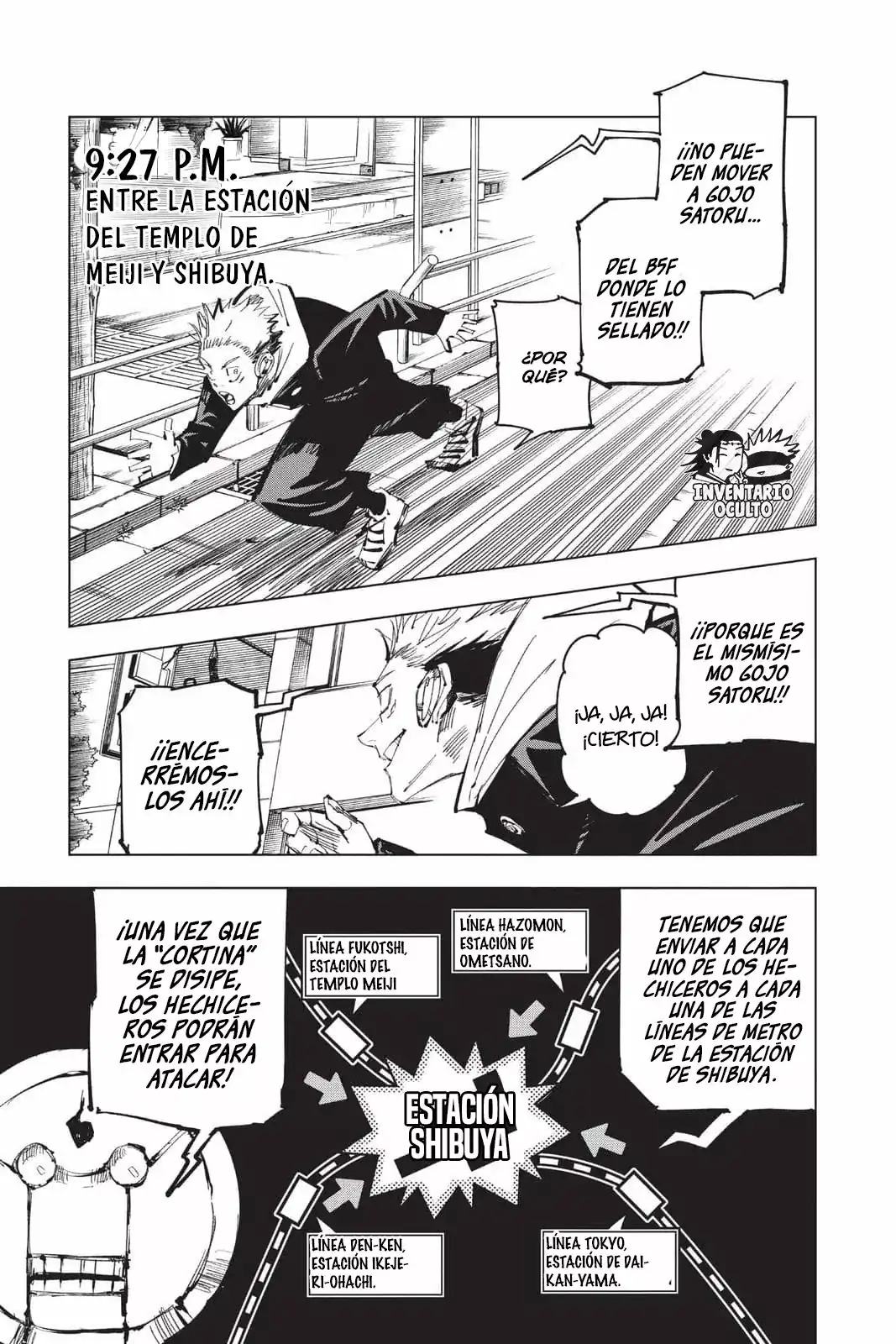 Página 9 — Jujutsu Kaisen Capítulo 92