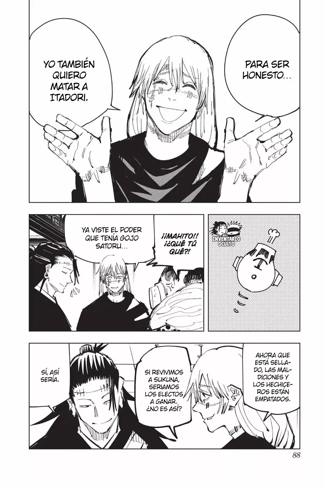 Página 18 — Jujutsu Kaisen Capítulo 92