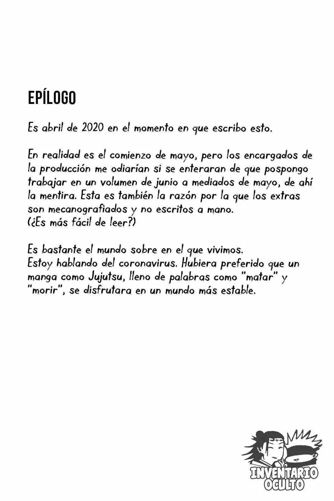 Página 19 — Jujutsu Kaisen Capítulo 97
