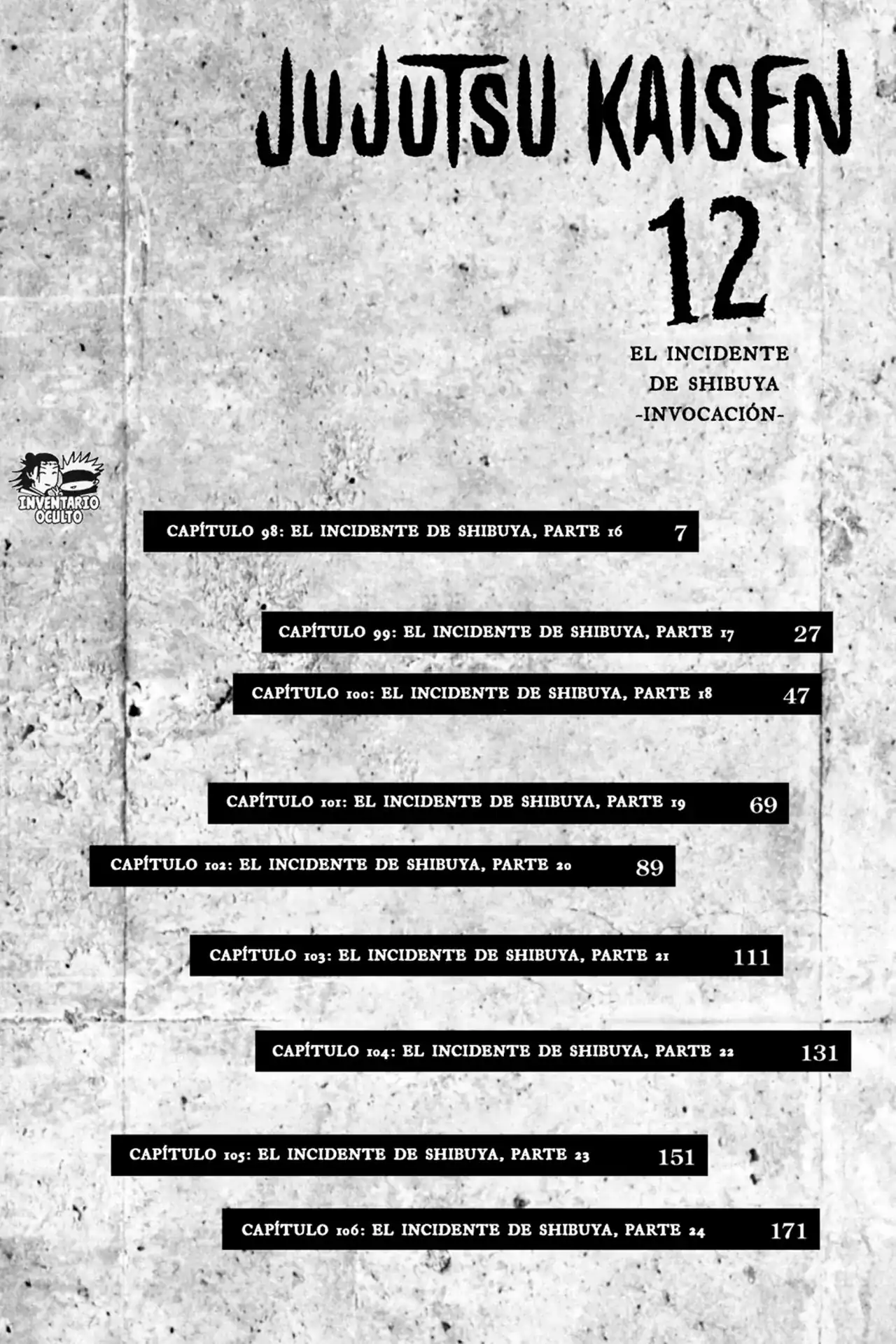 Página 7 — Jujutsu Kaisen Capítulo 98