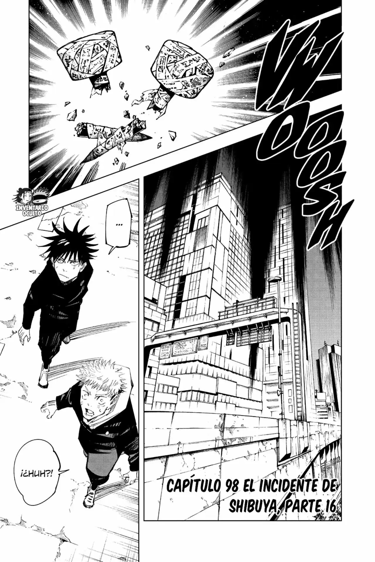 Página 8 — Jujutsu Kaisen Capítulo 98