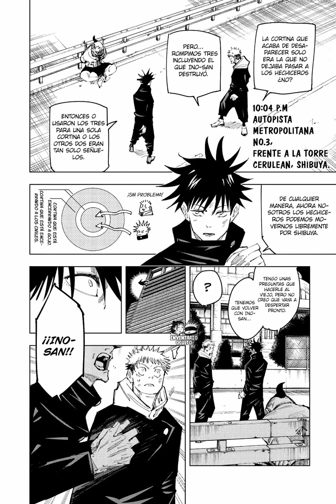 Página 9 — Jujutsu Kaisen Capítulo 98