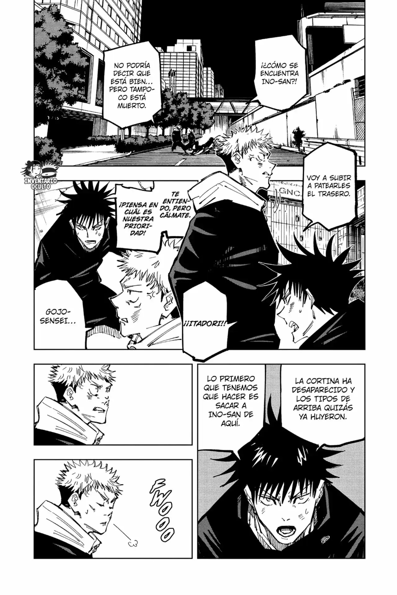 Página 15 — Jujutsu Kaisen Capítulo 98