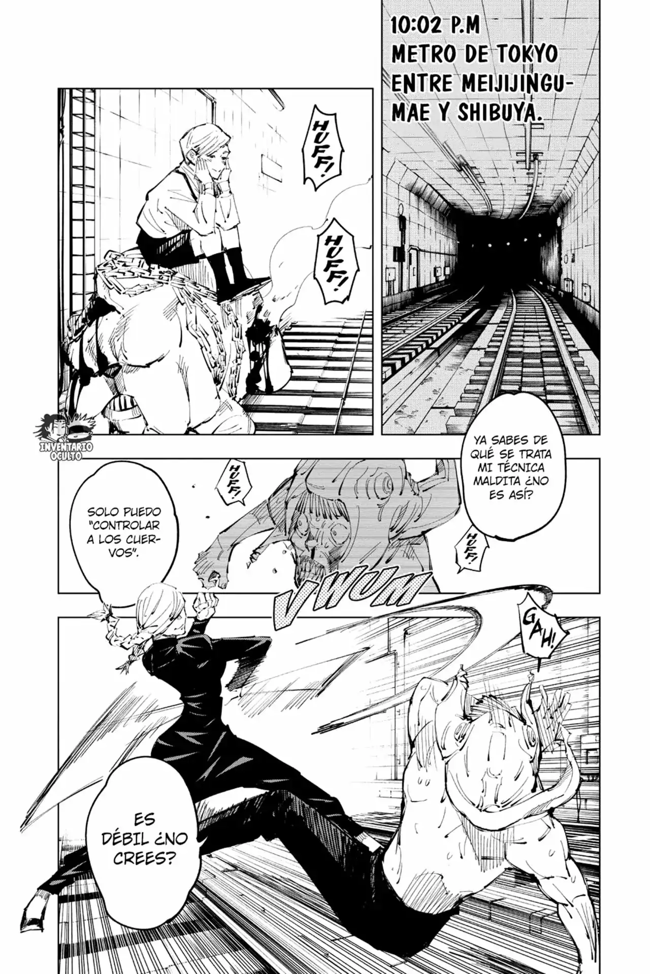 Página 19 — Jujutsu Kaisen Capítulo 98
