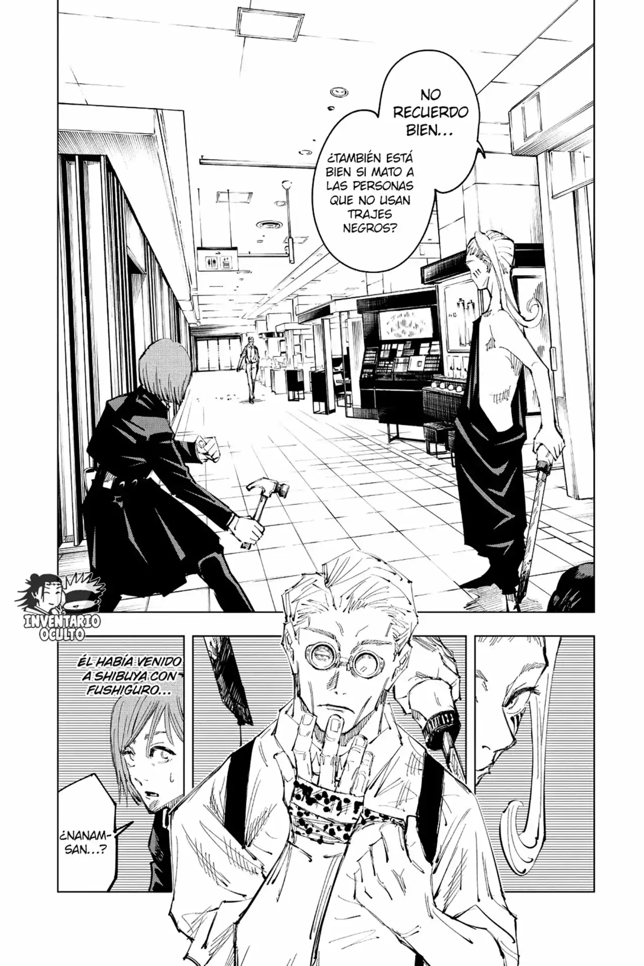 Página 3 — Jujutsu Kaisen Capítulo 100