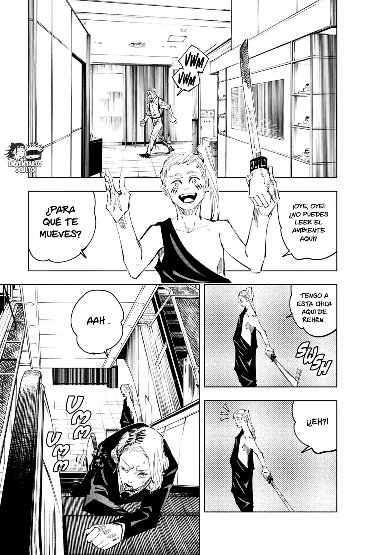 Página 4 — Jujutsu Kaisen Capítulo 100