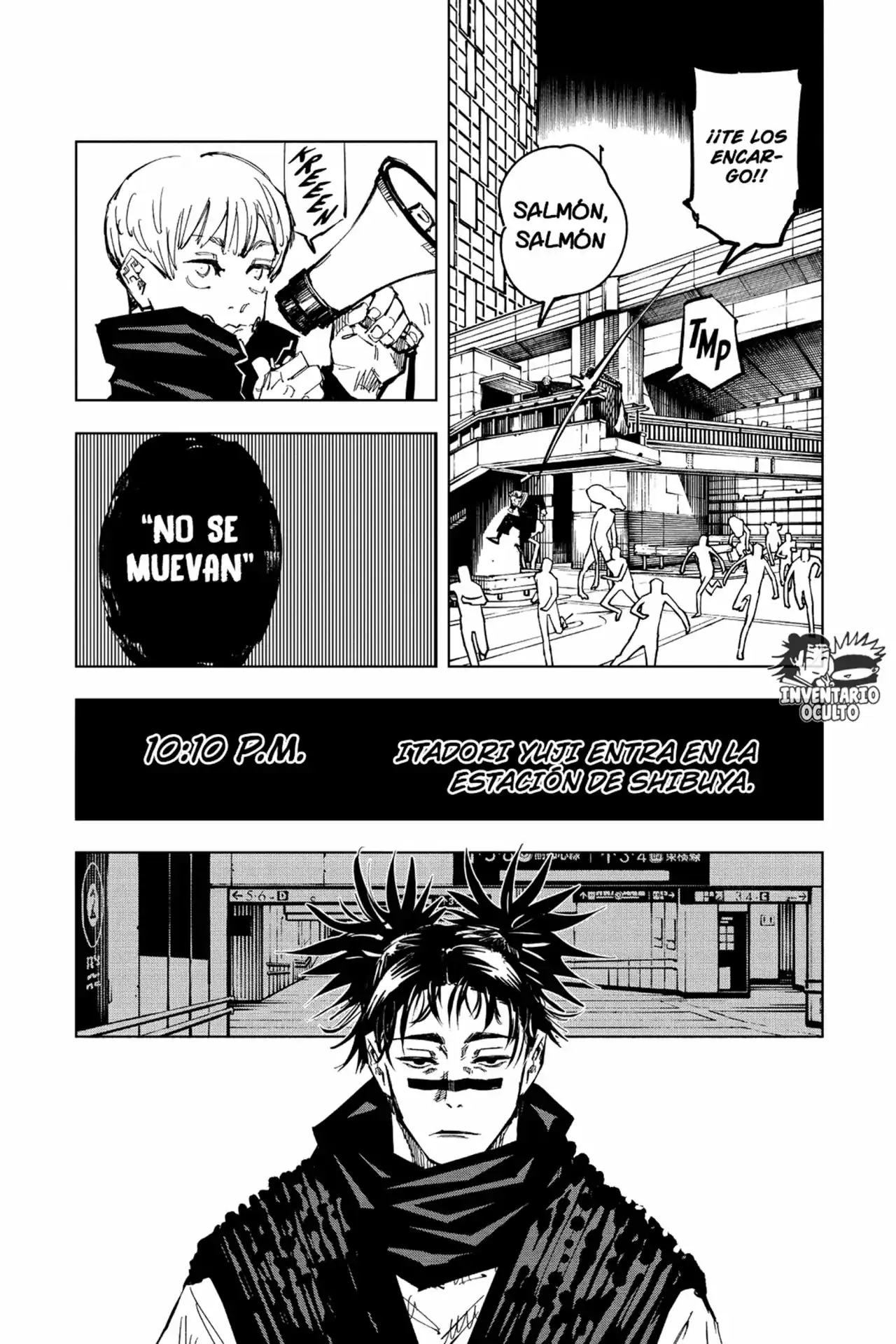 Página 22 — Jujutsu Kaisen Capítulo 100
