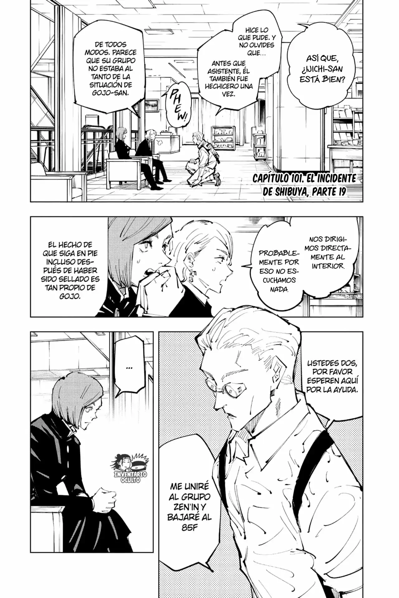 Página 2 — Jujutsu Kaisen Capítulo 101