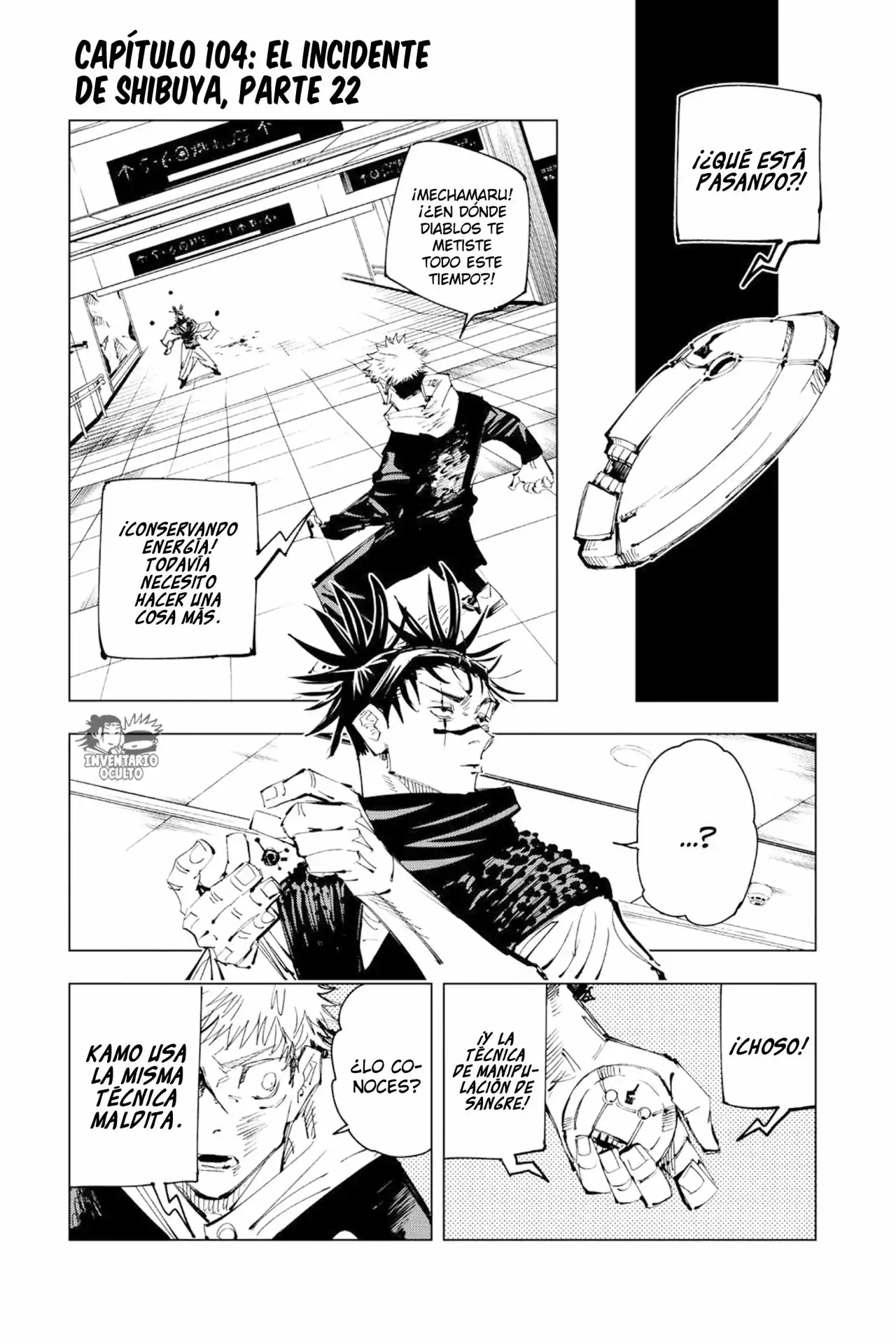 Página 2 — Jujutsu Kaisen Capítulo 104