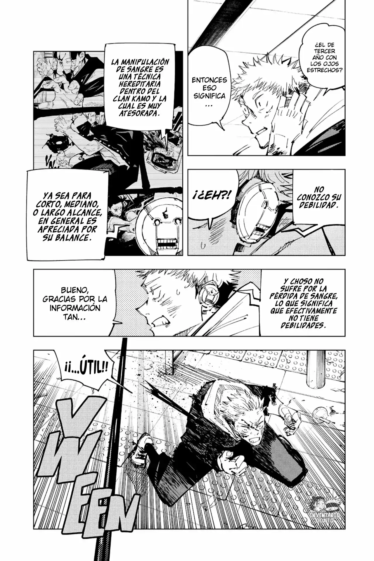 Página 3 — Jujutsu Kaisen Capítulo 104