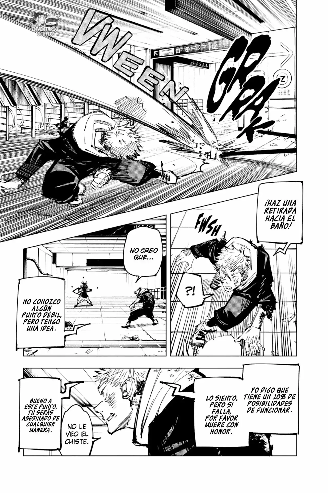 Página 4 — Jujutsu Kaisen Capítulo 104