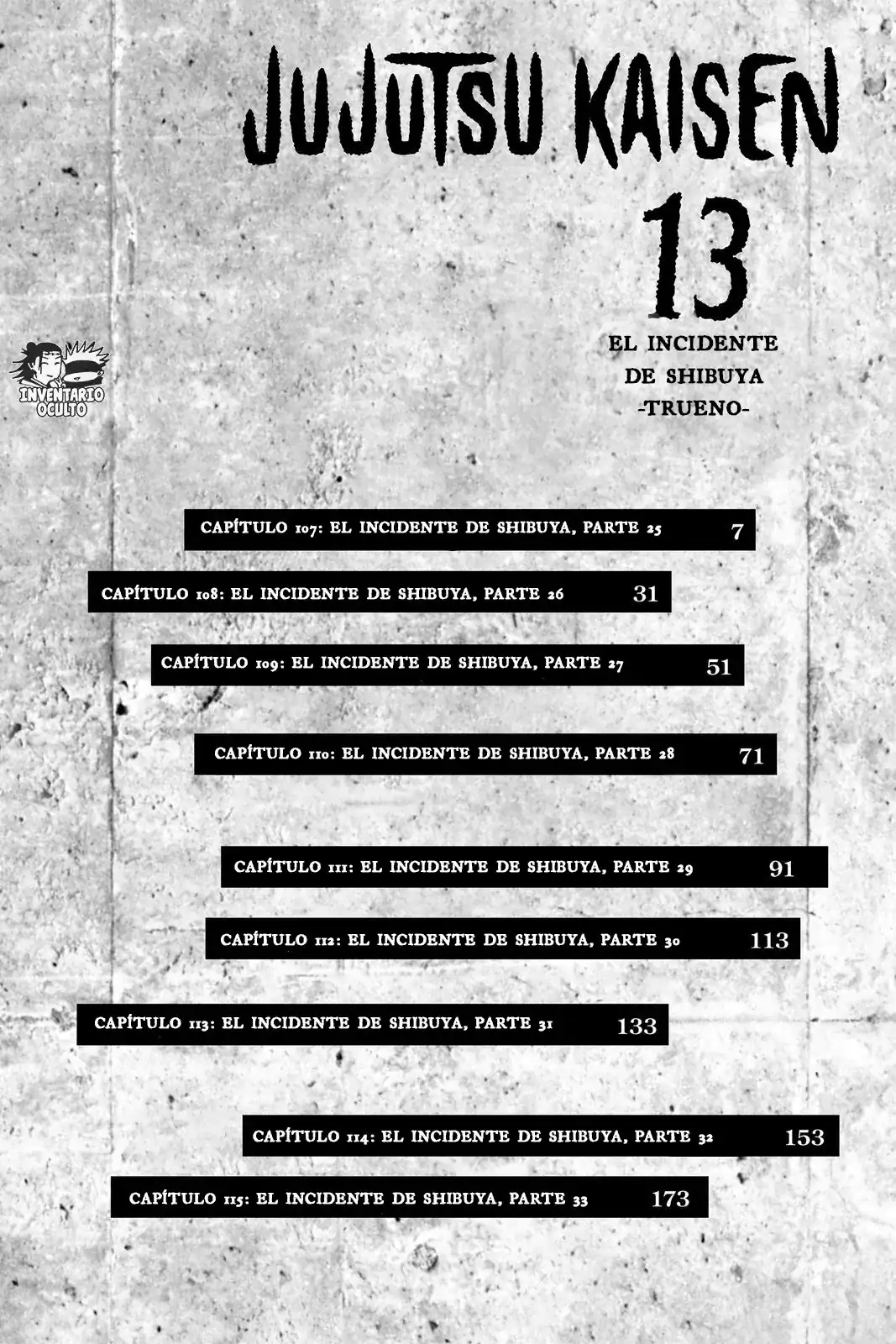 Página 7 — Jujutsu Kaisen Capítulo 107