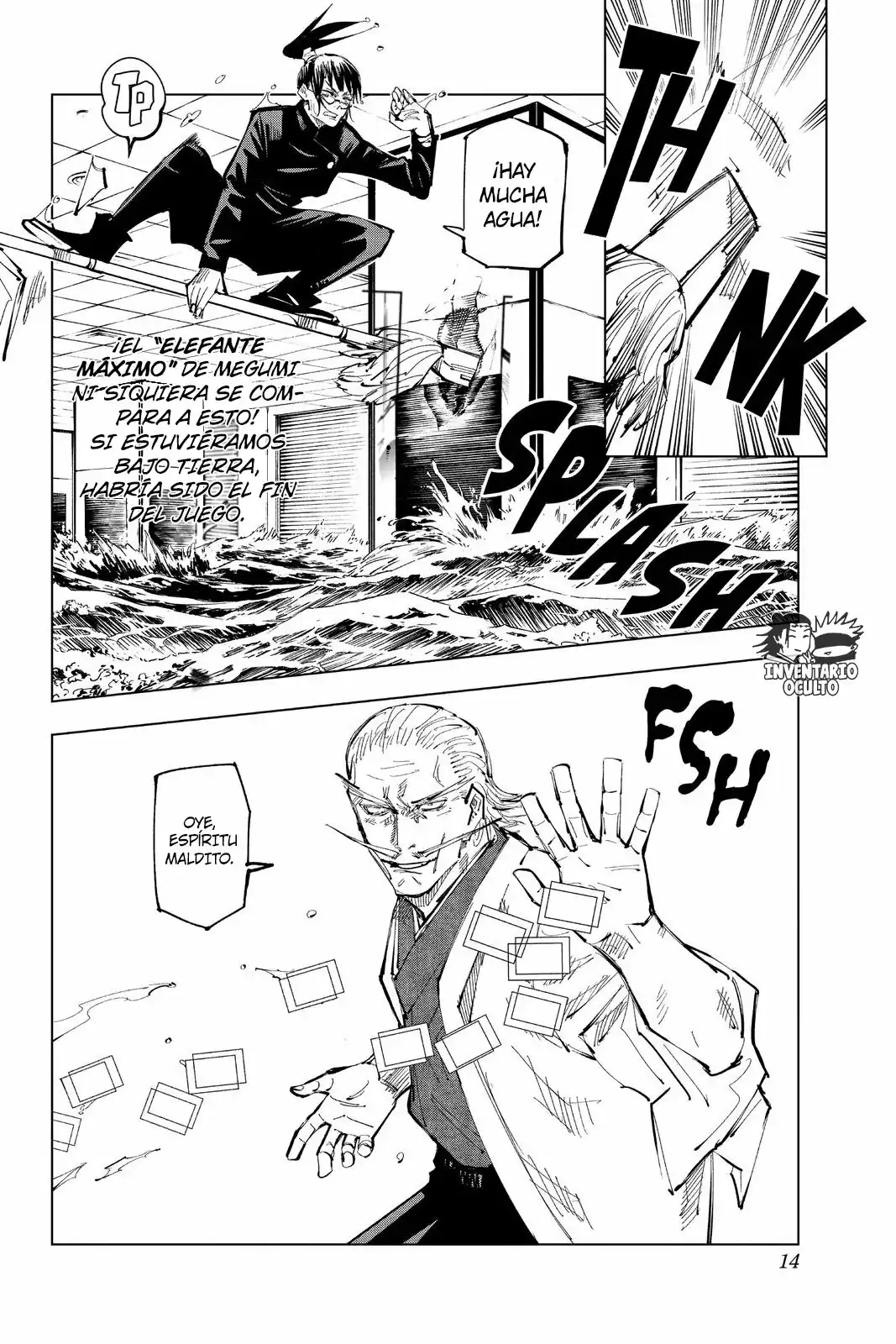Página 12 — Jujutsu Kaisen Capítulo 107