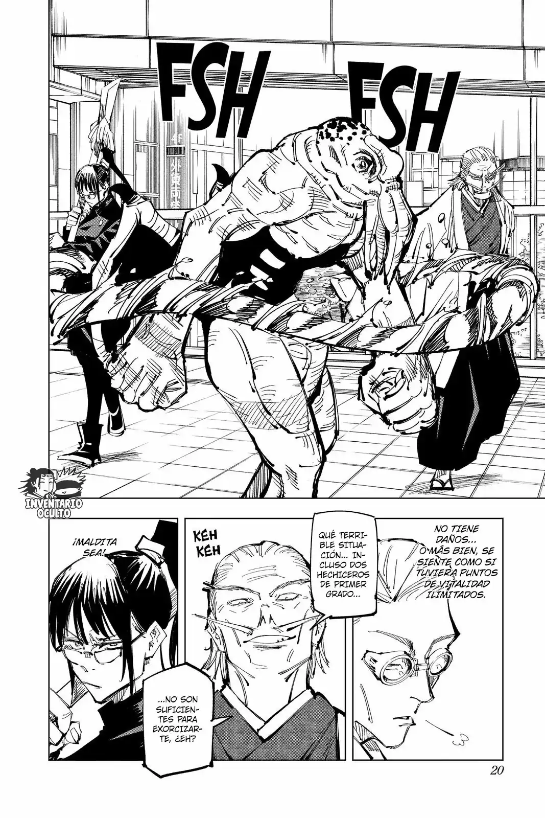 Página 18 — Jujutsu Kaisen Capítulo 107