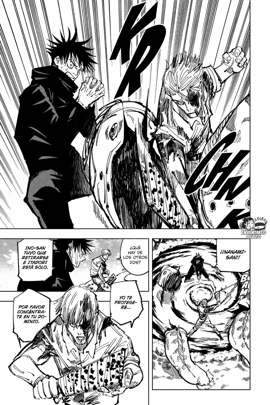 Página 8 — Jujutsu Kaisen Capítulo 109