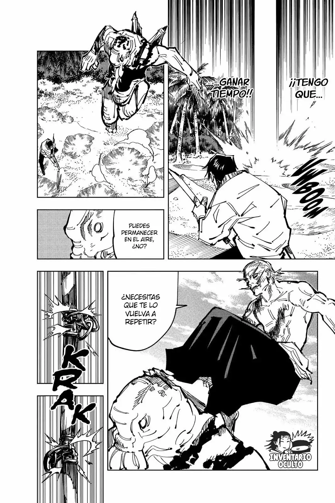 Página 18 — Jujutsu Kaisen Capítulo 110