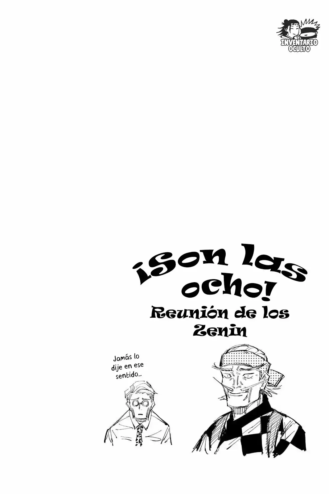 Página 20 — Jujutsu Kaisen Capítulo 110