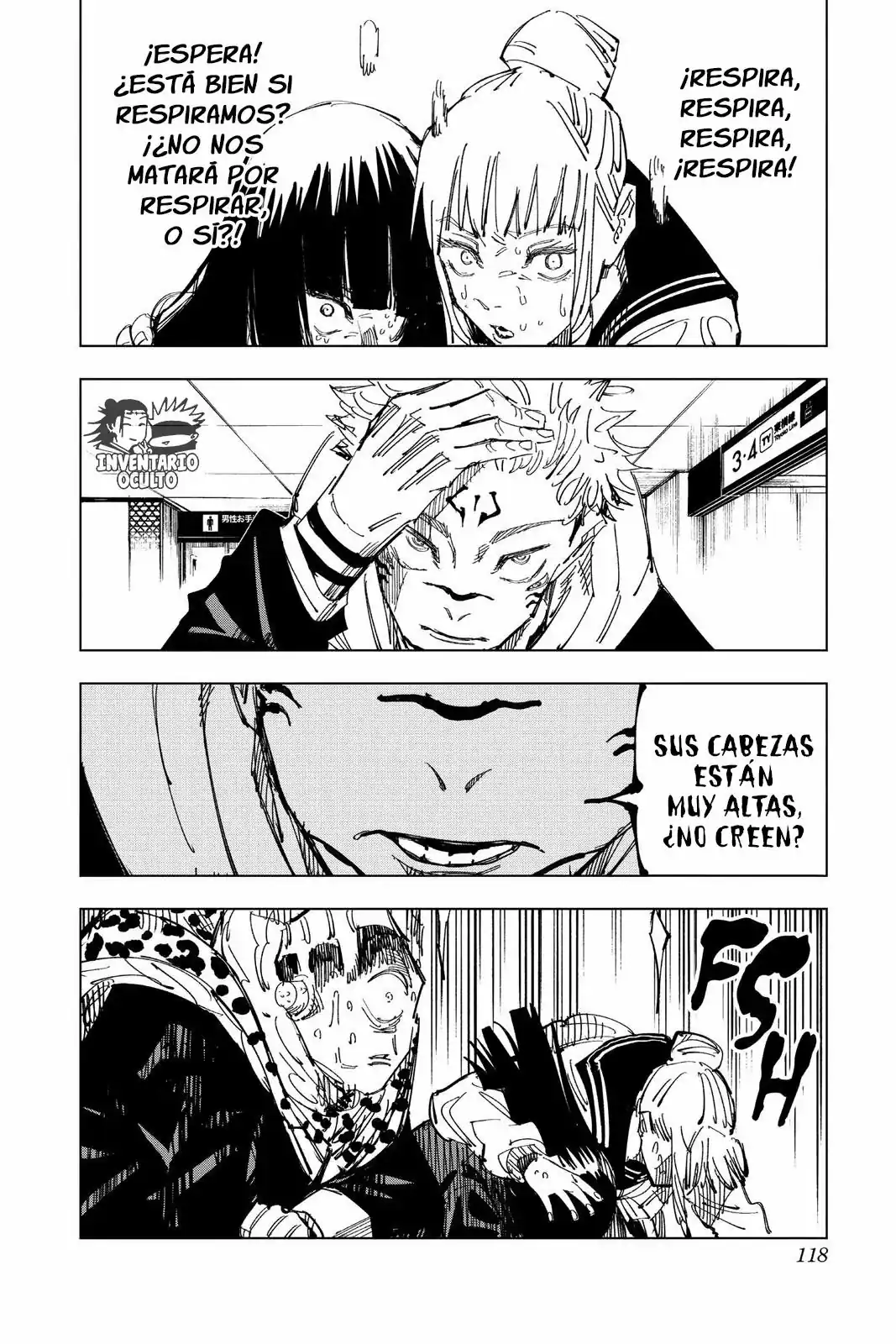 Página 7 — Jujutsu Kaisen Capítulo 112