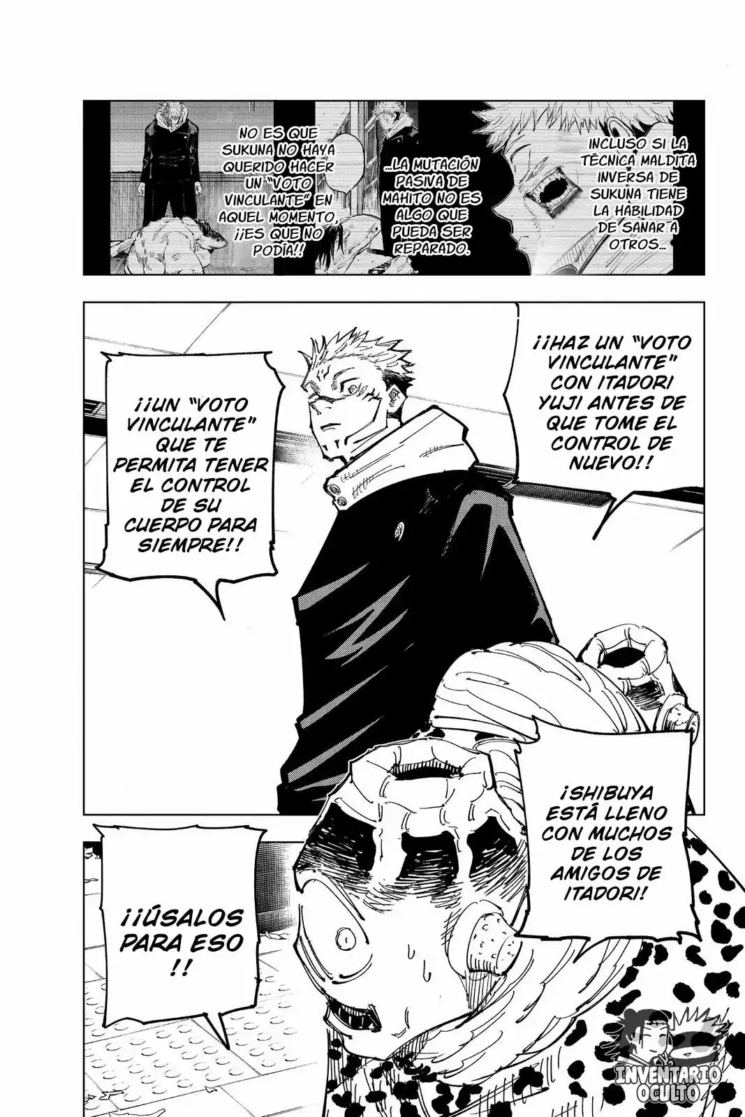 Página 18 — Jujutsu Kaisen Capítulo 112