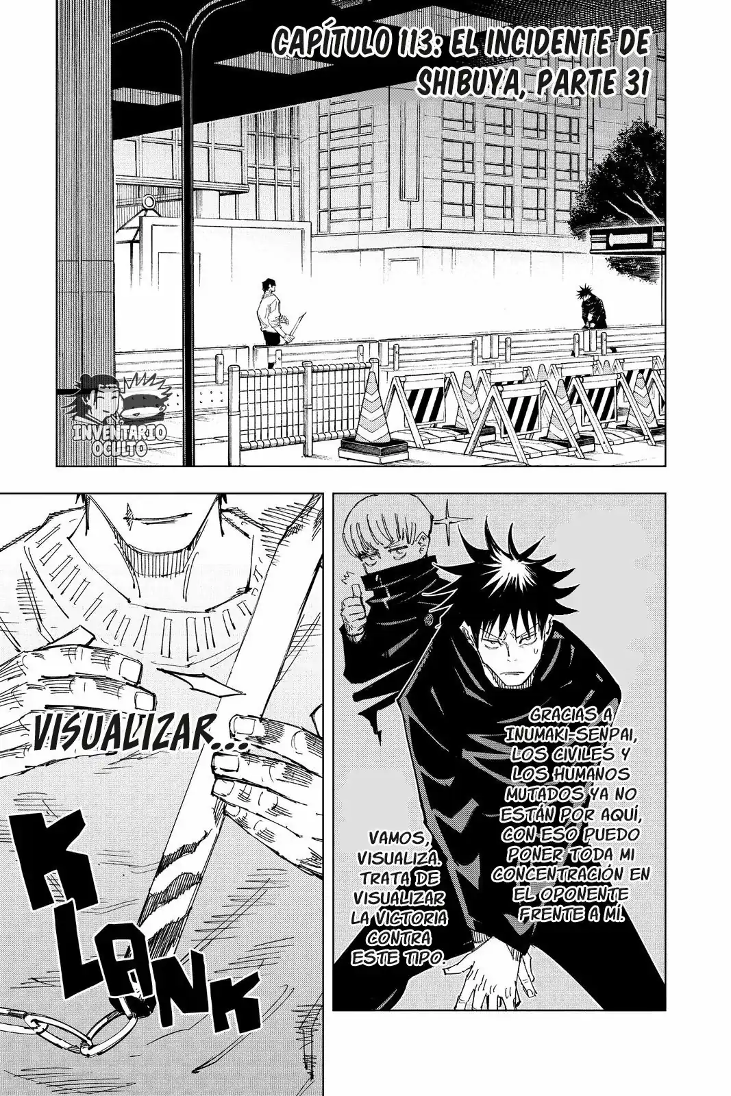 Página 2 — Jujutsu Kaisen Capítulo 113