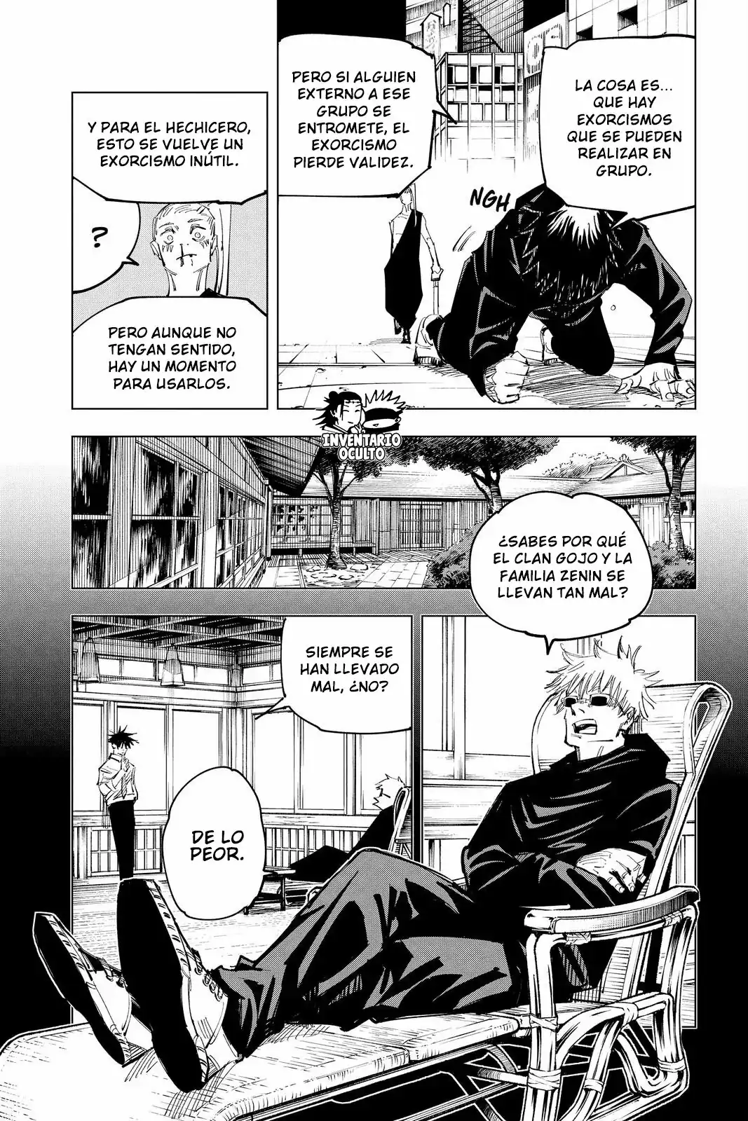 Página 5 — Jujutsu Kaisen Capítulo 117