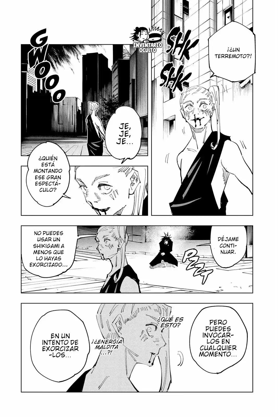 Página 8 — Jujutsu Kaisen Capítulo 117