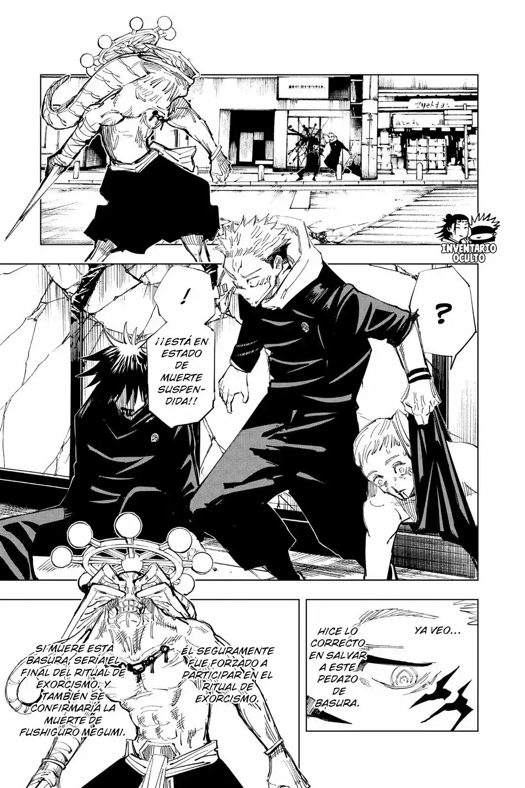 Página 17 — Jujutsu Kaisen Capítulo 117