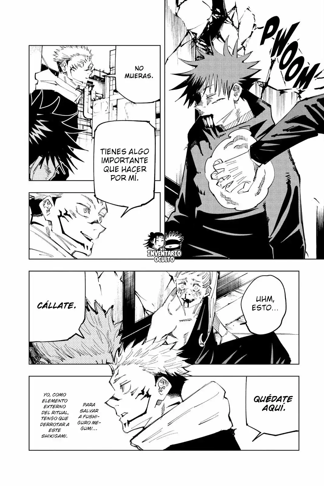 Página 18 — Jujutsu Kaisen Capítulo 117