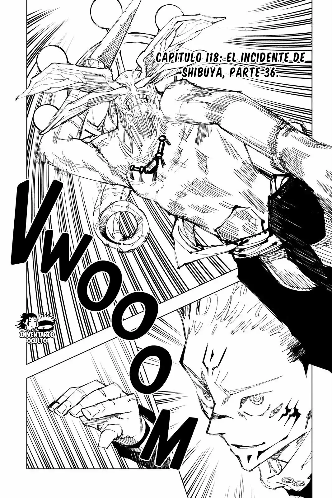 Página 1 — Jujutsu Kaisen Capítulo 118