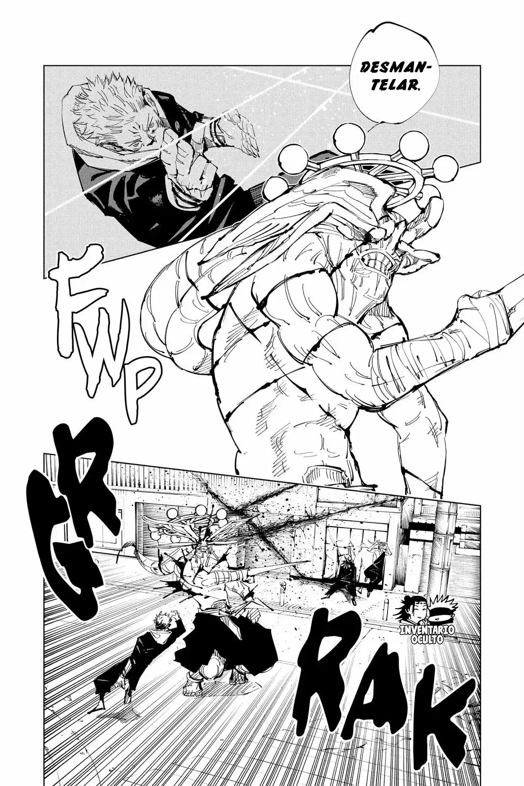 Página 4 — Jujutsu Kaisen Capítulo 118