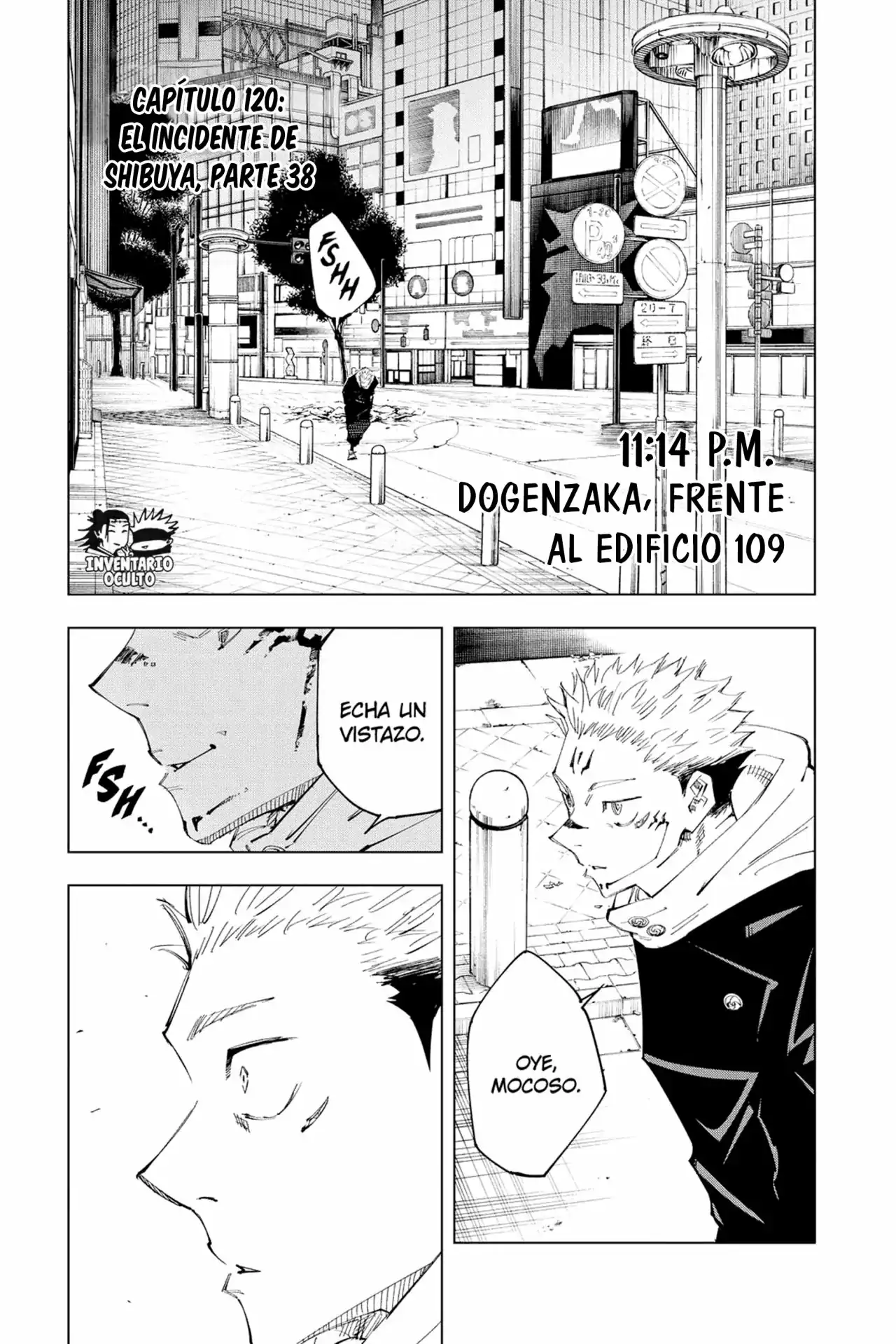 Página 1 — Jujutsu Kaisen Capítulo 120