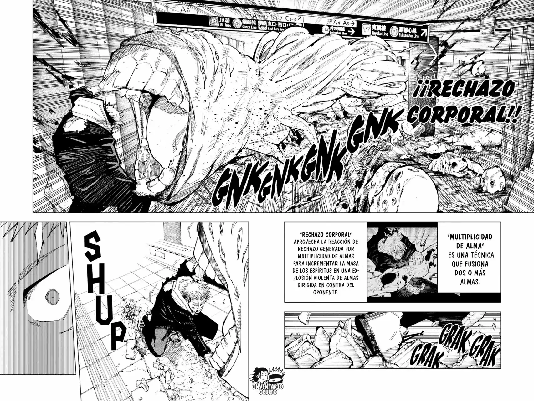 Página 4 — Jujutsu Kaisen Capítulo 121