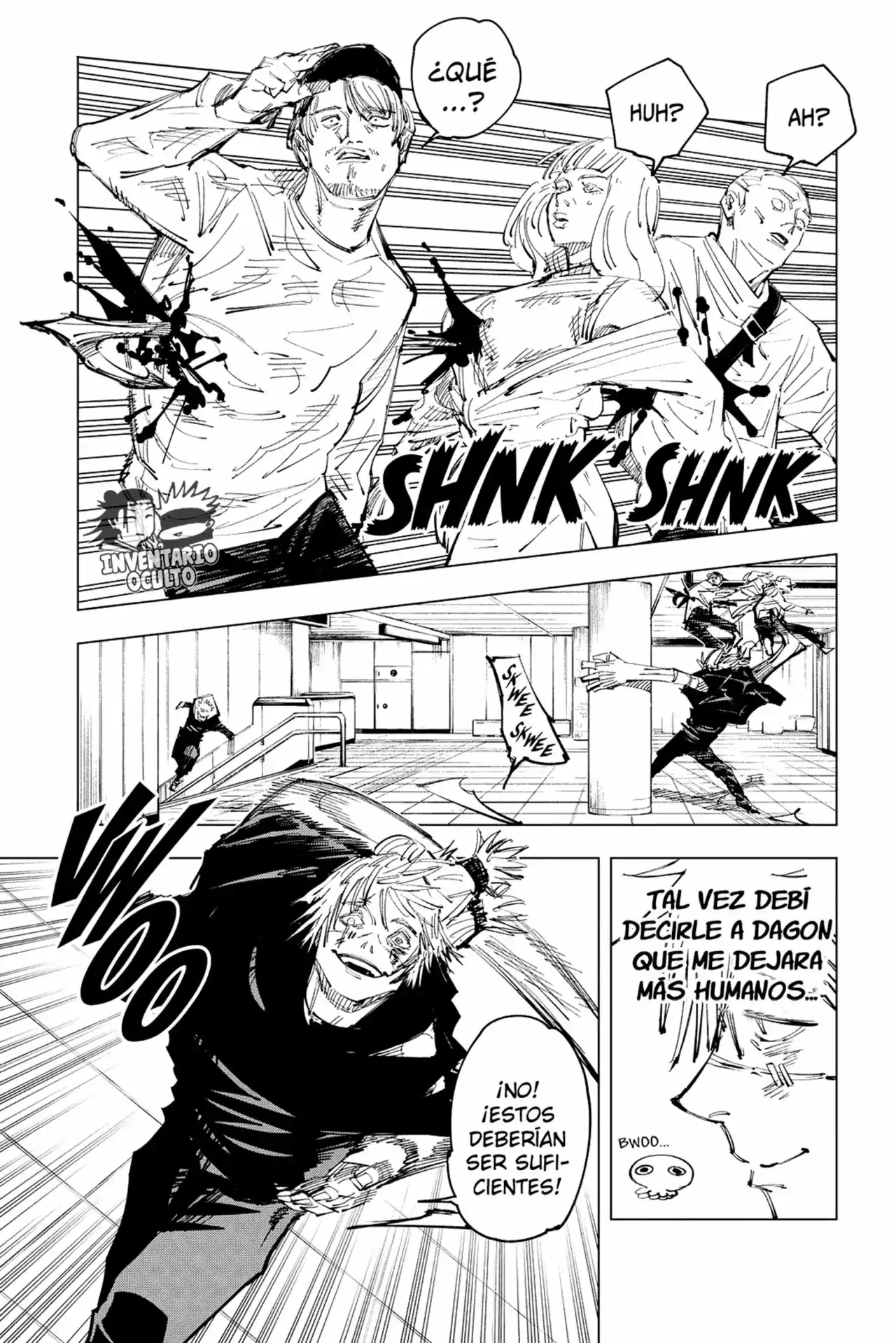 Página 4 — Jujutsu Kaisen Capítulo 123