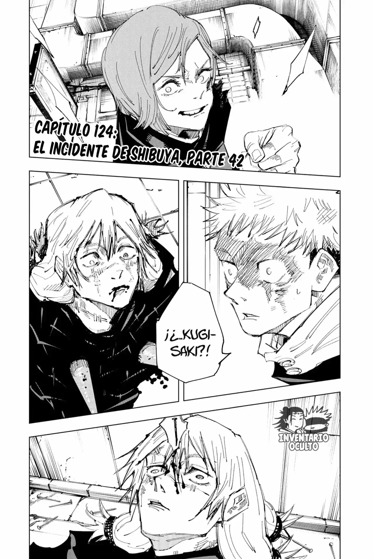 Página 1 — Jujutsu Kaisen Capítulo 124