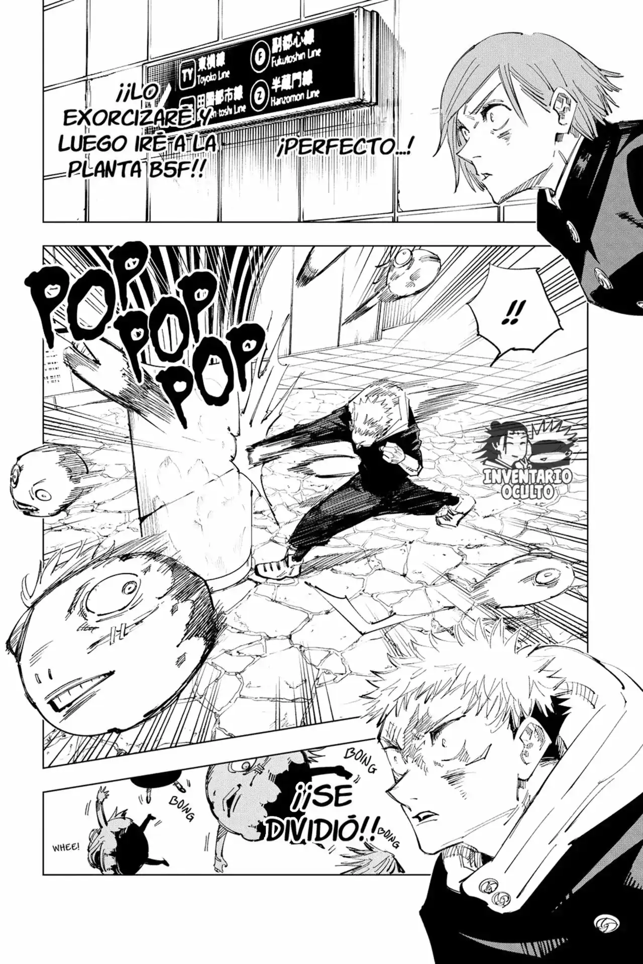 Página 8 — Jujutsu Kaisen Capítulo 124