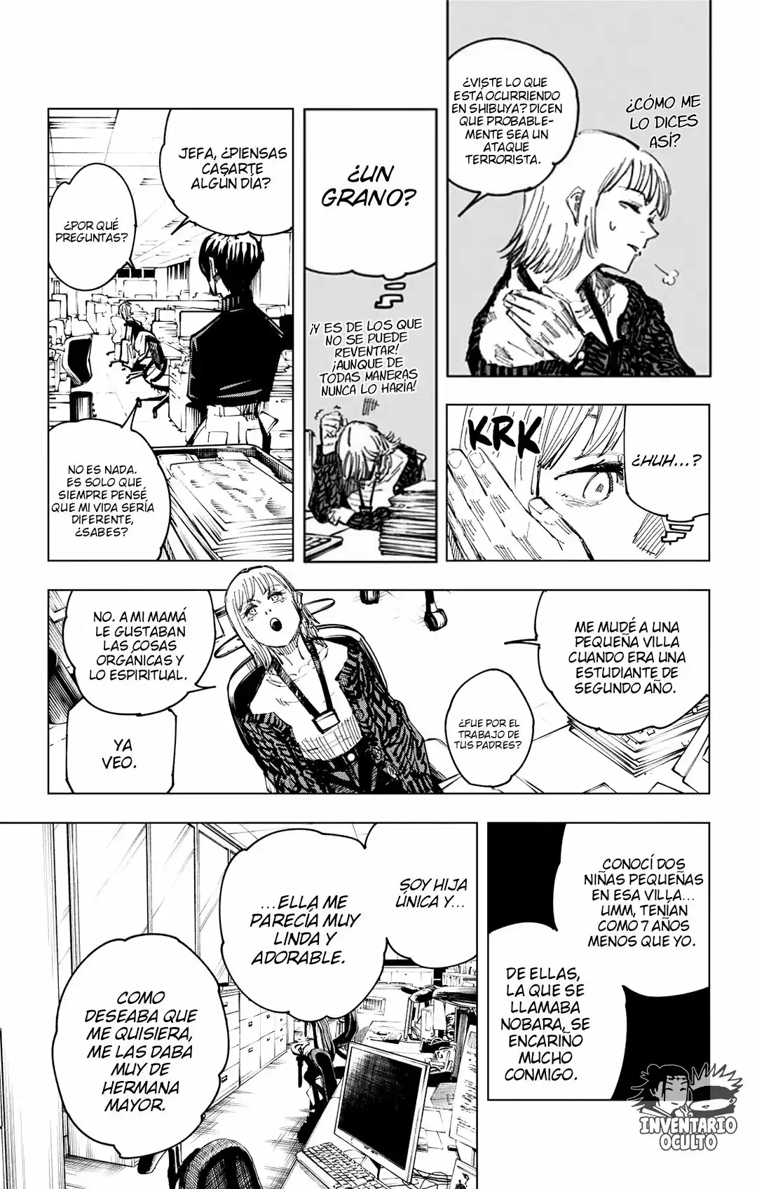 Página 19 — Jujutsu Kaisen Capítulo 125