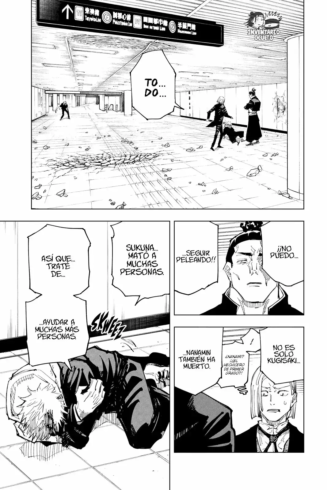 Página 5 — Jujutsu Kaisen Capítulo 127