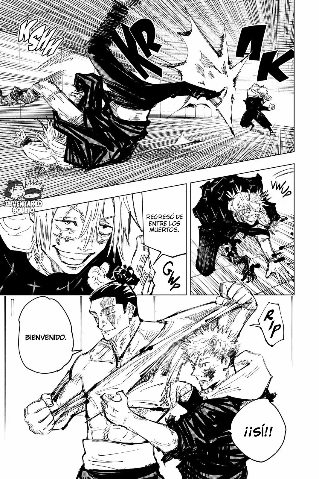 Página 22 — Jujutsu Kaisen Capítulo 127