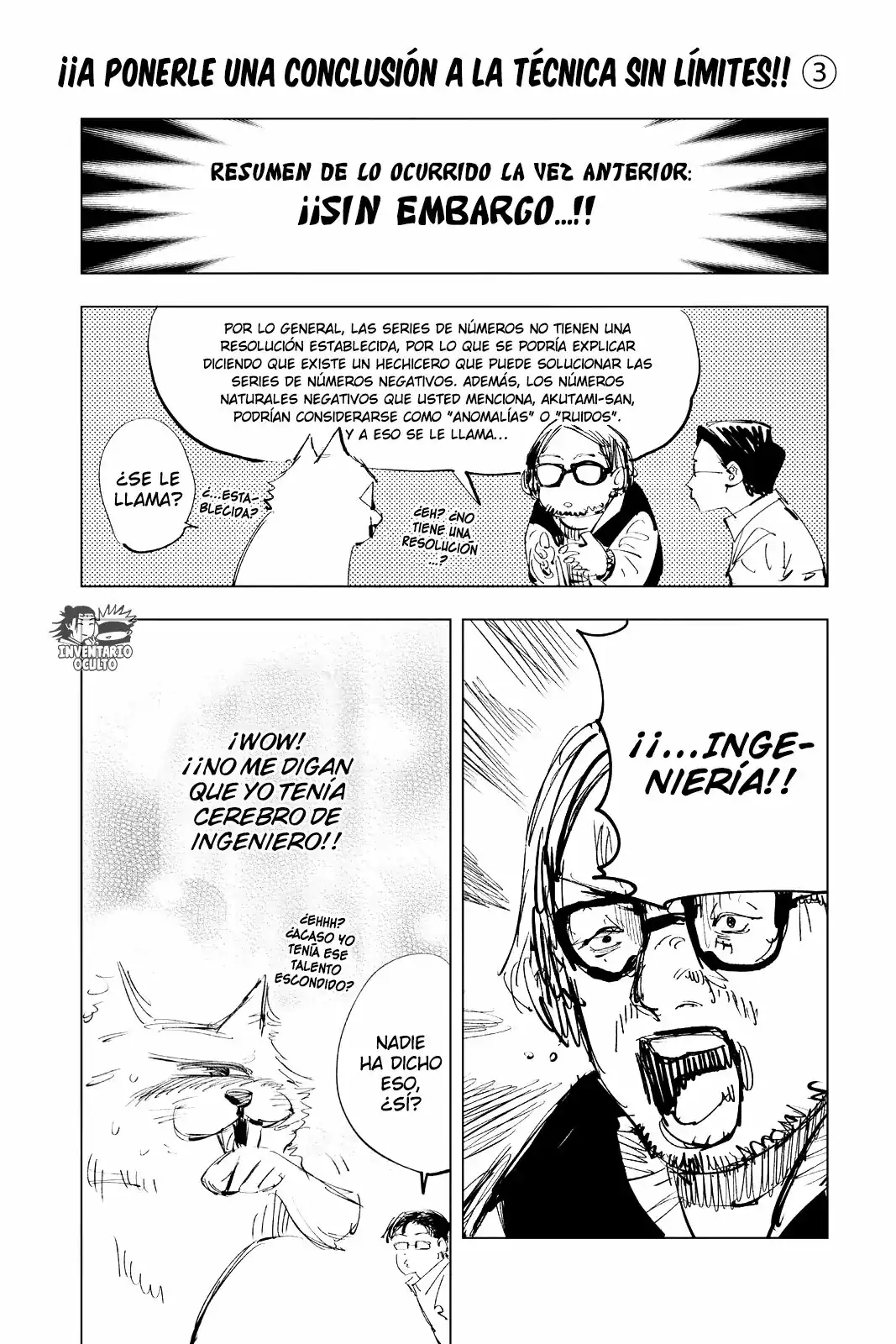 Página 23 — Jujutsu Kaisen Capítulo 127