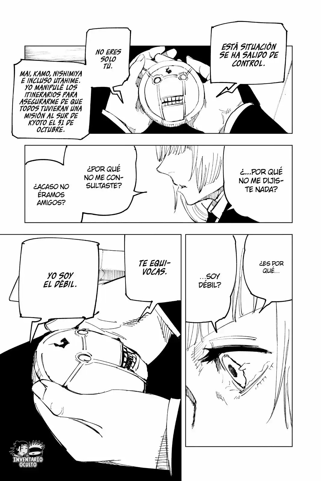 Página 4 — Jujutsu Kaisen Capítulo 128