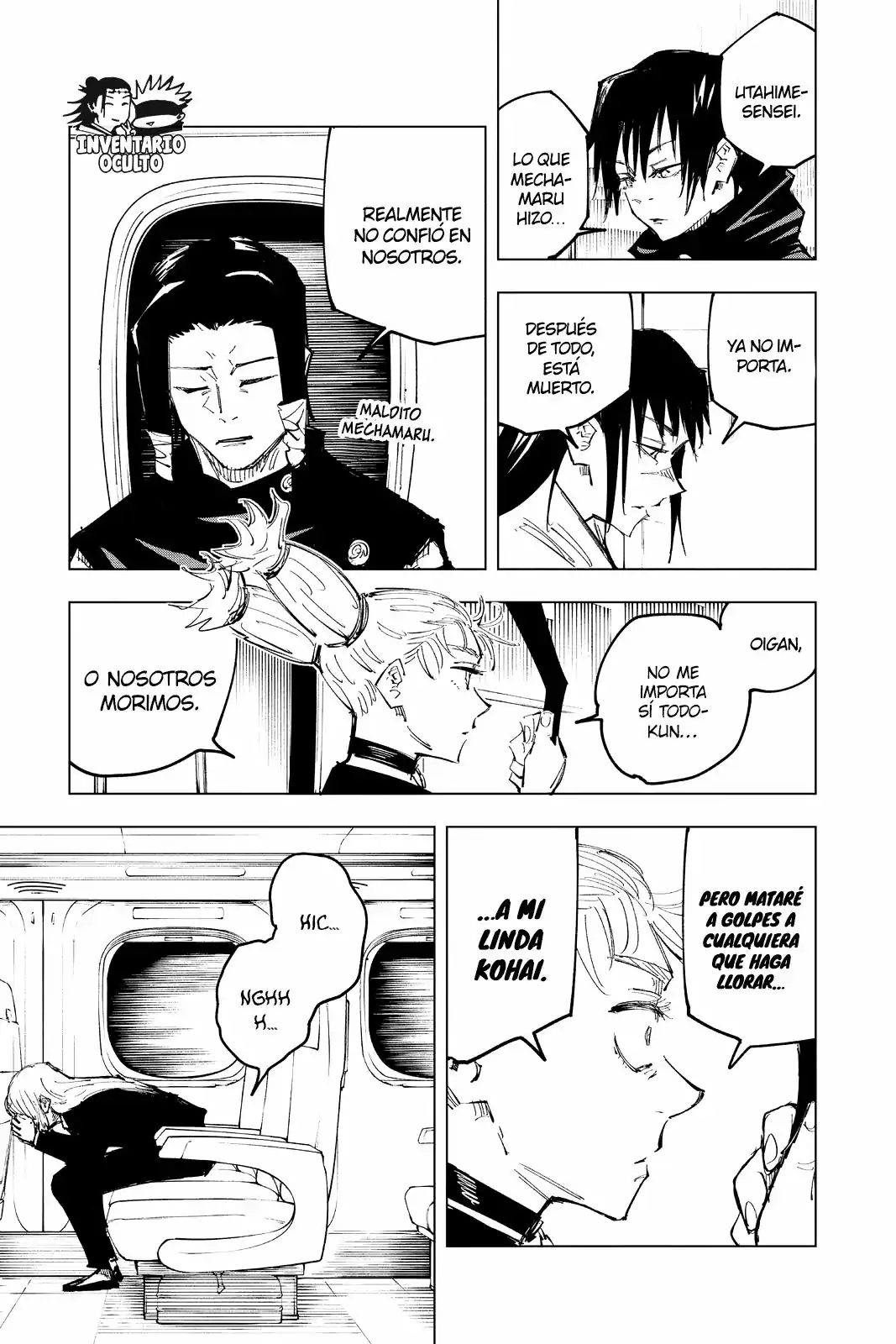 Página 8 — Jujutsu Kaisen Capítulo 128