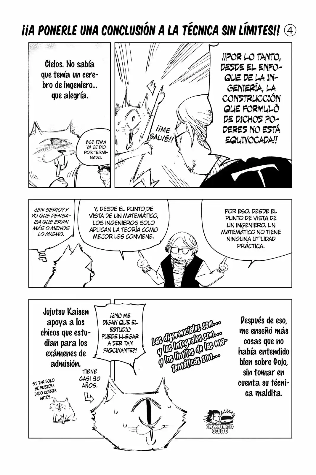 Página 18 — Jujutsu Kaisen Capítulo 128